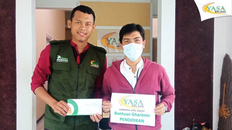 Zakatmu Membantu Melunasi Pendidikan Fandi