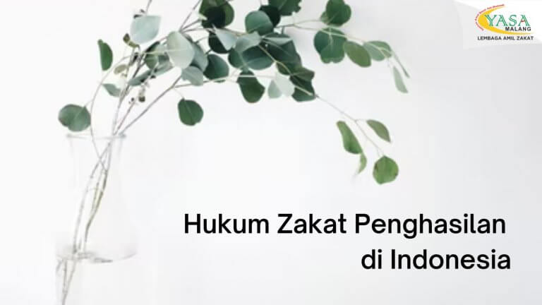 Hukum Zakat Penghasilan di Indonesia