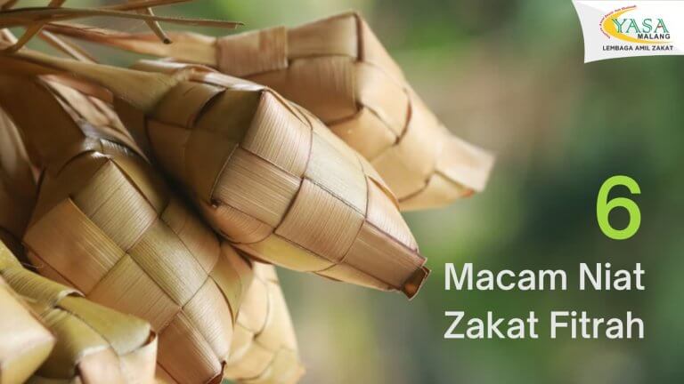6 Macam Niat Zakat Fitrah