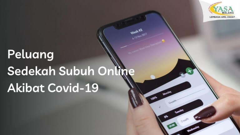 Peluang Sedekah Subuh Online Akibat Covid-19