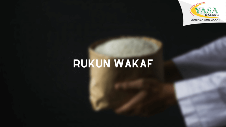 rukun wakaf