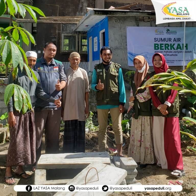 Peresmian Sumur Untuk Warga Semeru