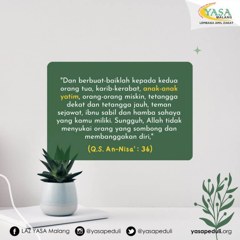 memuliakan anak yatim