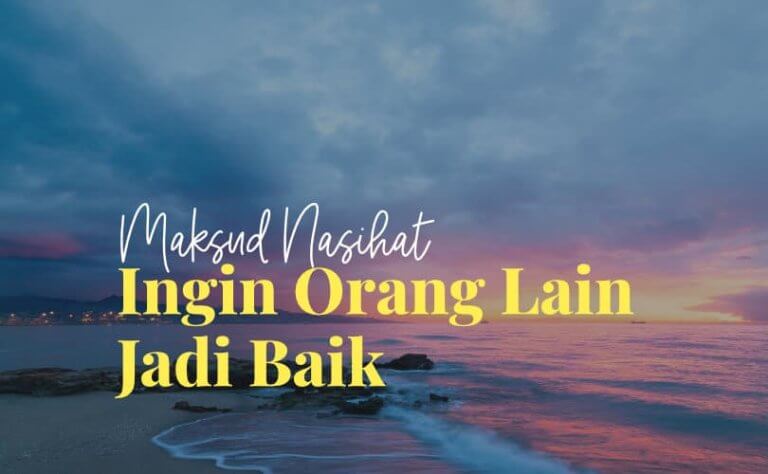 Ingin Orang Lain Jadi Baik