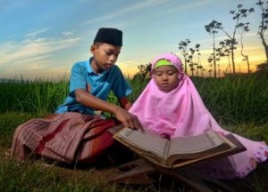 kakak adek ngaji