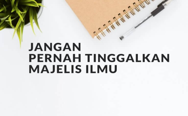 ketengan dalam majelis ilmu