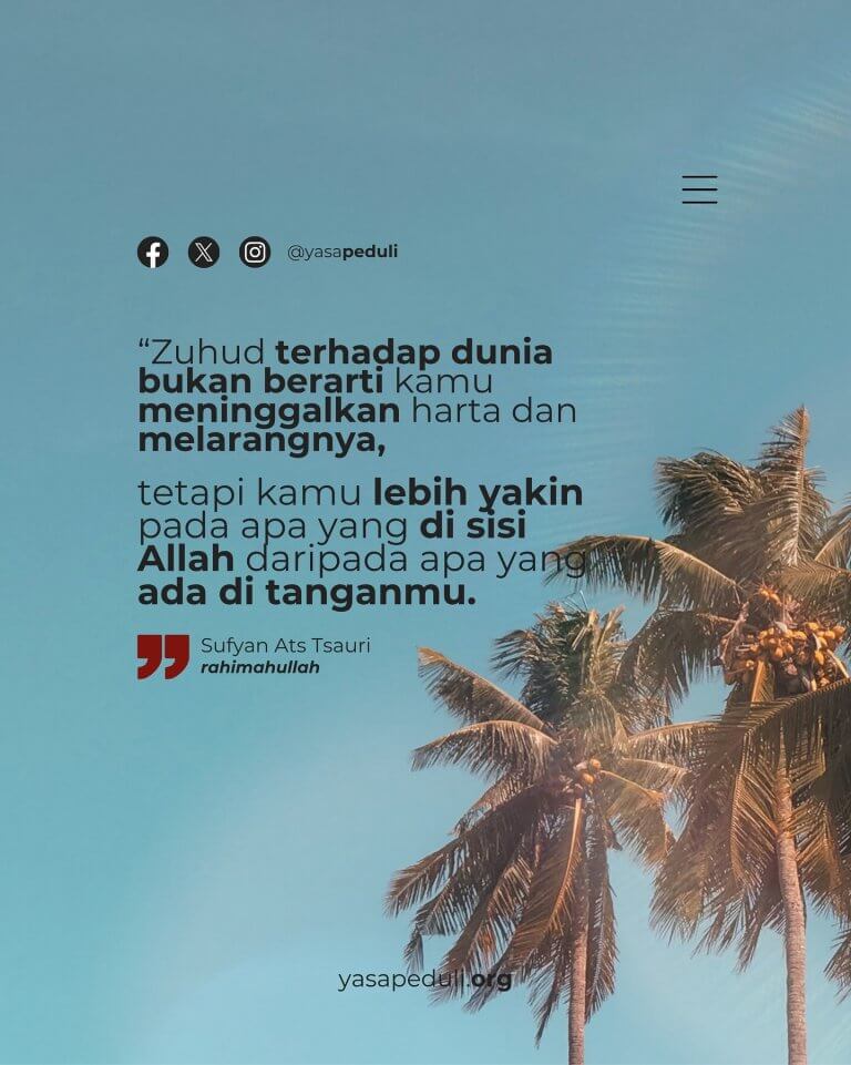 Zuhud dan Rezeki Halal
