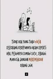 jangan remehkan orang lain 2