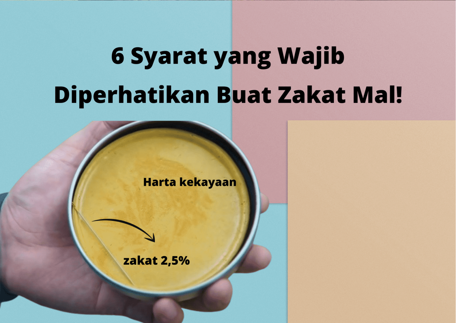 Syarat Zakat Mal 2,5%