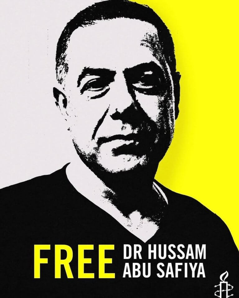 Dr. Hussam Abu Safiya — Direktur Kamal Adwan Hospital satu satunya rumah sakit anak di Gaza Uta