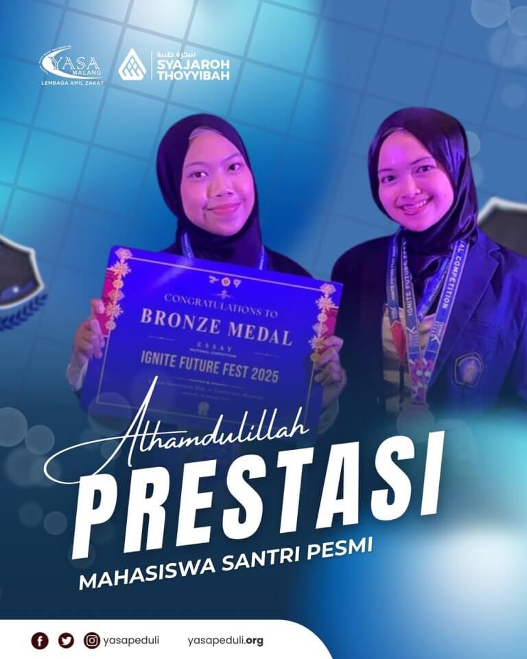 Santri Berprestasi Raih Bronze Medal di Ignite Future Fest 7 santri